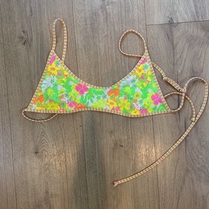 Kulani Kini Medium Top: let’s chase the sun together! Minimal Tie-Back Top